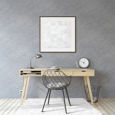Decormat Podloga za pisarniški stol Lahki trikotniki 120x90 cm 2 cm 