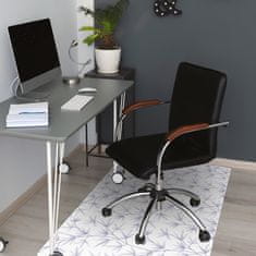 Decormat Zaščitna podloga za stol List 120x90 cm 2 cm 