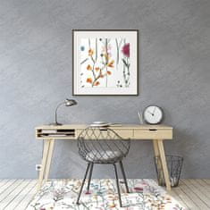Decormat Podloga za pisarniški stol Poljske rože 140x100 cm 