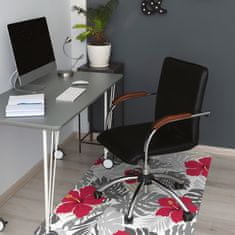 Decormat Podloga za pisarniški stol Hibiskus 140x100 cm 