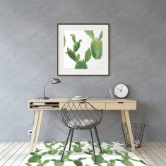 Decormat Podloga za pisarniški stol Cacti 120x90 cm 