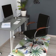 Decormat Zaščitna podloga za stol Toucana and butterflies 120x90 cm 15 cm 