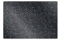Decormat Zaščitna podloga za stol Constellations galaxy 120x90 cm 15 cm 