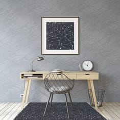 Decormat Zaščitna podloga za stol Constellations galaxy 120x90 cm 15 cm 