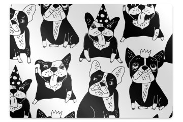 Decormat Podloga za stol Happy dogs