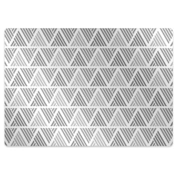 Decormat Podloga za stol Pattern in triangles