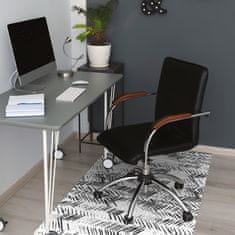 Decormat Zaščitna podloga za stol Jodel lines 140x100 cm 2 cm 