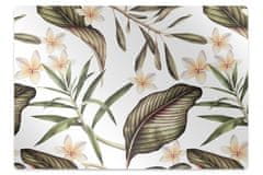 Decormat Podloga za zaščito tal Leaves and flowers 120x90 cm 2 cm 