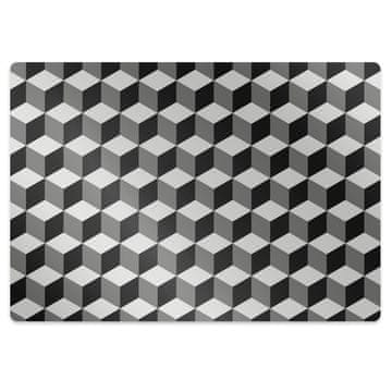 Decormat Podloga za stol Six 3d pattern