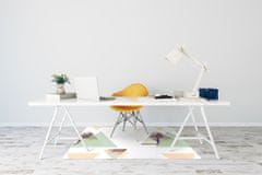 Decormat Podloga za pisarniški stol Palms in triangles 100x70 cm 