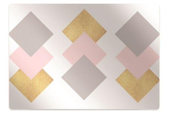 Decormat Zaščitna podloga za stol Colorful rhombus