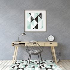Decormat Podloga za pisalni stol Pattern from triangles 120x90 cm 15 cm 