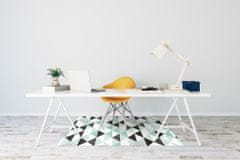 Decormat Podloga za pisalni stol Pattern from triangles 120x90 cm 