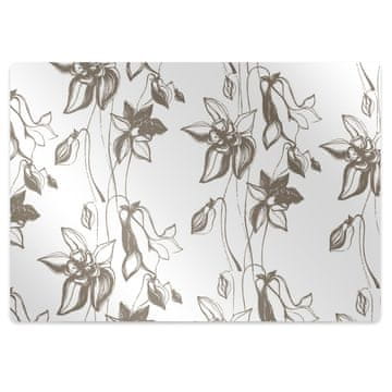 Decormat Podloga za pisalni stol Flower drawing