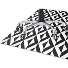 Decormat Podloga za pisalni stol Geometric illusion 140x100 cm 15 cm 
