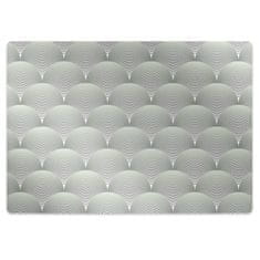 Decormat Podloga za zaščito tal Semi -circle pattern 140x100 cm 2 cm 