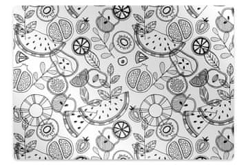 Decormat Podloga za pisalni stol Fruit