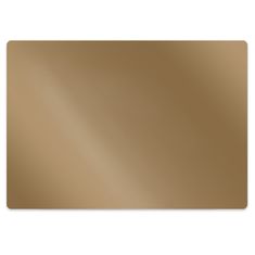 Decormat Podloga za zaščito tal Zlata barva 140x100 cm 2 cm 