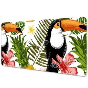 Decormat Podloga za pisalno mizo Toucan in ananas