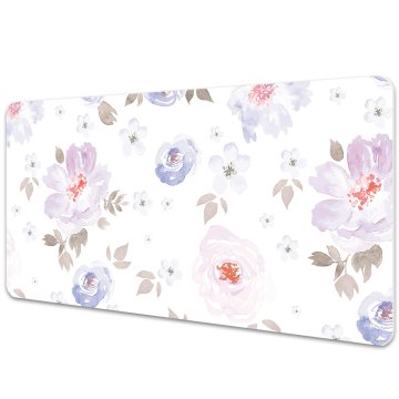 Decormat Podloga za pisalno mizo Pastel flowers