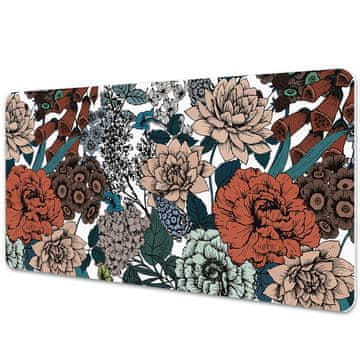 Decormat Namizna podloga Retro flowers