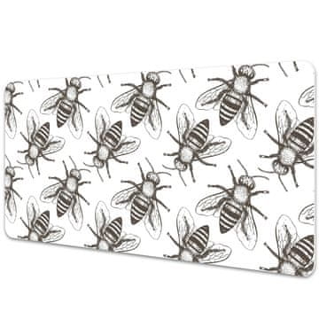 Decormat Podloga za pisalno mizo Bees pattern