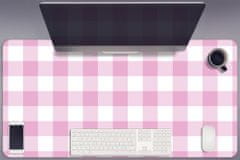 Decormat Podloga za pisalno mizo Pink grille 90x45 cm 