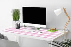 Decormat Podloga za pisalno mizo Pink grille 90x45 cm 