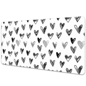 Decormat Podloga za pisalno mizo Painted hearts