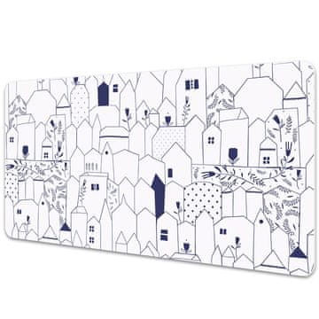 Decormat Namizna podloga Sketched city
