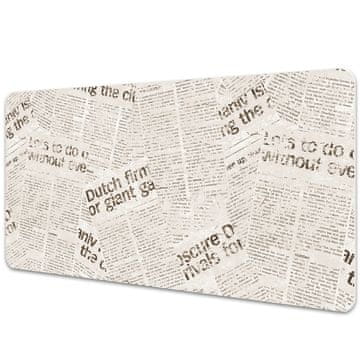 Decormat Podloga za pisalno mizo Vintage style newspapers