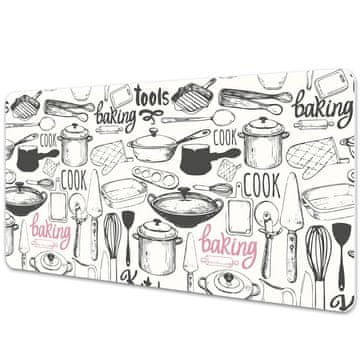 Decormat Podloga za pisalno mizo Kitchen motifs