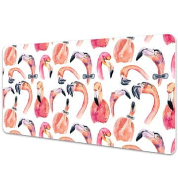 Decormat Podloga za pisalno mizo Crazy flamingos