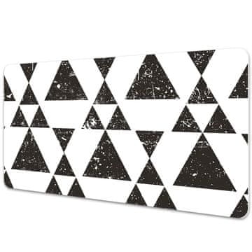 Decormat Podloga za pisalno mizo Black and white triangles