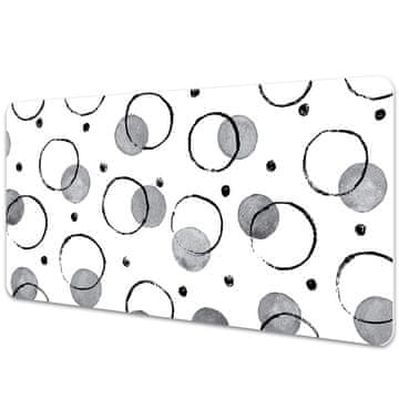 Decormat Podloga za pisalno mizo Inkjet circles