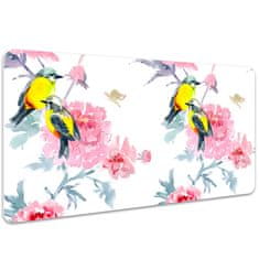 Decormat Namizna podloga Birds and flowers 100x50 cm 