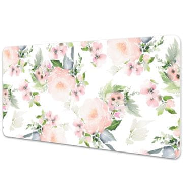 Decormat Podloga za pisalno mizo Pastel flowers