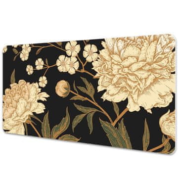Decormat Podloga za pisalno mizo White peony