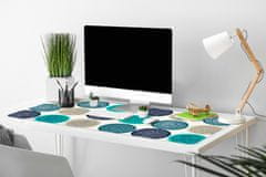 Decormat Namizna podloga Abstract wheels 100x50 cm 