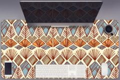 Decormat Namizna podloga Ethnic brown pattern 100x50 cm 