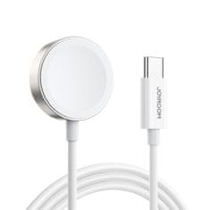 Joyroom Magnetic brezžični polnilnik za Apple Watch USB-C 2.5W, bela