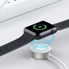 Joyroom Magnetic brezžični polnilnik za Apple Watch USB-C 2.5W, bela