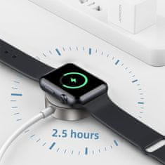 Joyroom Magnetic brezžični polnilnik za Apple Watch USB-C 2.5W, bela