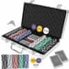 Northix Poker set - 300 žetonov 