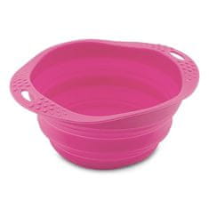 Pasja skleda, potovalna, BecoBowl Travel-pink S, ECO