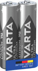 Varta Ultra Lithium baterija 2 AA, 2 kosa (6106301402)