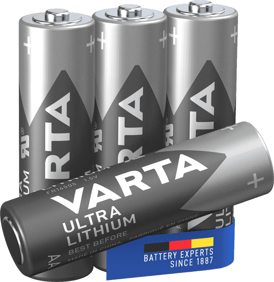 Varta baterija Ultra Lithium 4 AA 6106301404, 4 kosi