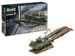 Revell Churchill A.V.R.E. maketa, pionirski tank, 87/1