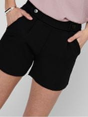 Jacqueline de Yong Ženske kratke hlače JDYGEGGO Regular Fit 15203098 Black BLACK BUTTON (Velikost XS)