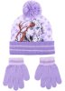 dekliški komplet kape in rokavic Frozen, 4-8 let, vijoličen (2200009618)